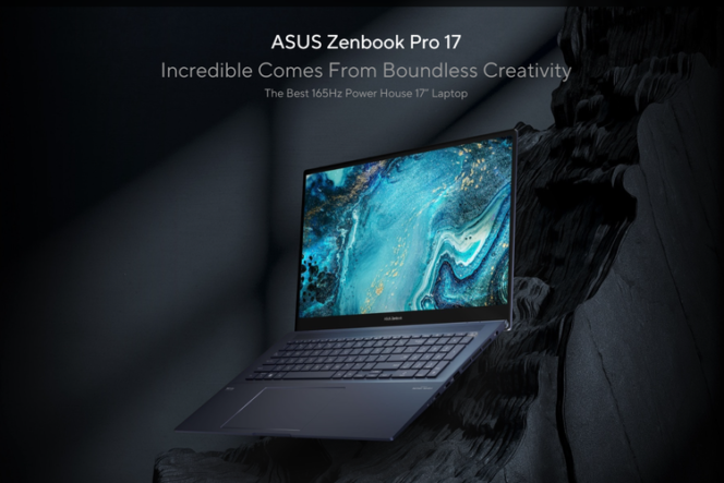 
 Laptop Asus Zenbook Pro 17 Rilis Menggunakan Prosesor Ryzen 6000