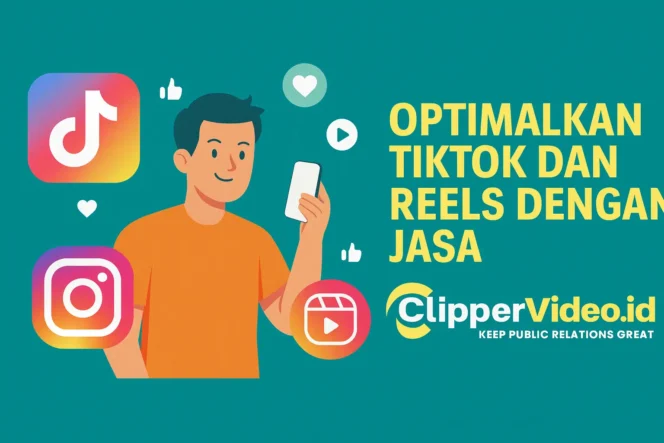 
 Optimalkan TikTok dan Reels dengan Jasa ClipperVideo.id