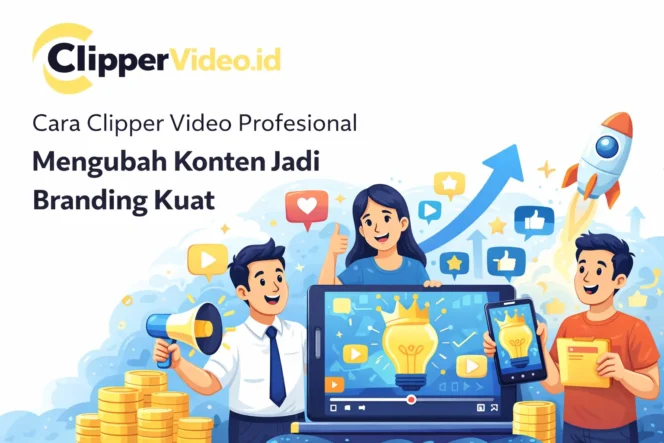 
 Cara Clipper Video Profesional Mengubah Konten Jadi Branding Kuat clippervideo.id