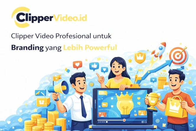 
 Clipper Video Profesional clippervideo.id untuk Branding yang Lebih Powerful