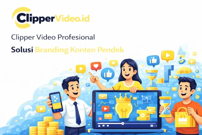 
 Clipper Video Profesional clippervideo.id Solusi Branding Konten Pendek