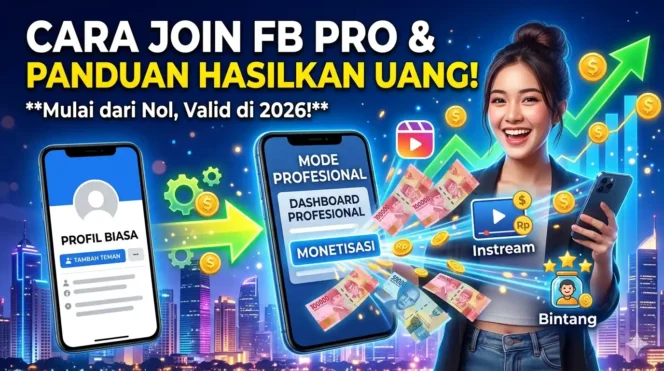 
 Cara Join FB Pro dan Panduan Hasilkan Uang dari Facebook