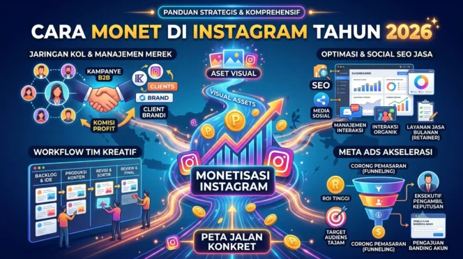 
 Panduan Cara Monet di Instagram Tahun 2026
