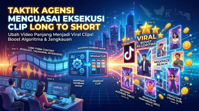 
 Taktik Agensi Menguasai Eksekusi Clip Long to Short