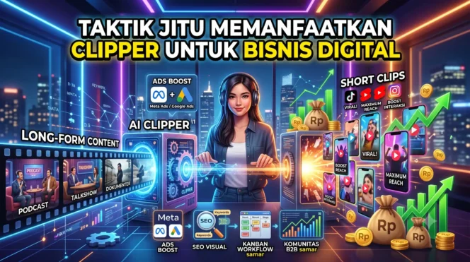 
 Taktik Jitu Memanfaatkan Clipper Untuk Bisnis Digital