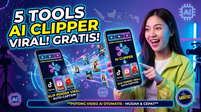 
 Rekomendasi Tools AI Clipper Gratis Untuk Eksekusi Visual
