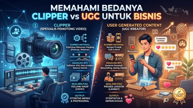 
 Memahami Bedanya Clipper dan UGC Untuk Bisnis