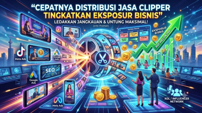 
 Cepatnya Distribusi Jasa Clipper Tingkatkan Eksposur Bisnis