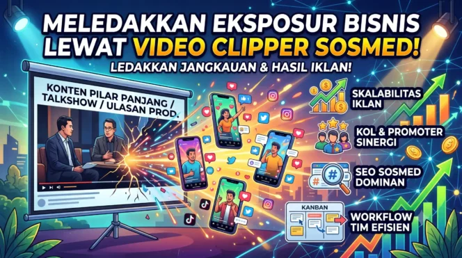 
 Optimasi Eksposur Bisnis Lewat Jasa Clipper Video Sosmed