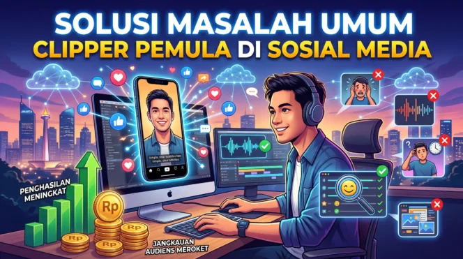 
 Solusi Masalah Umum Clipper Pemula di Sosial Media